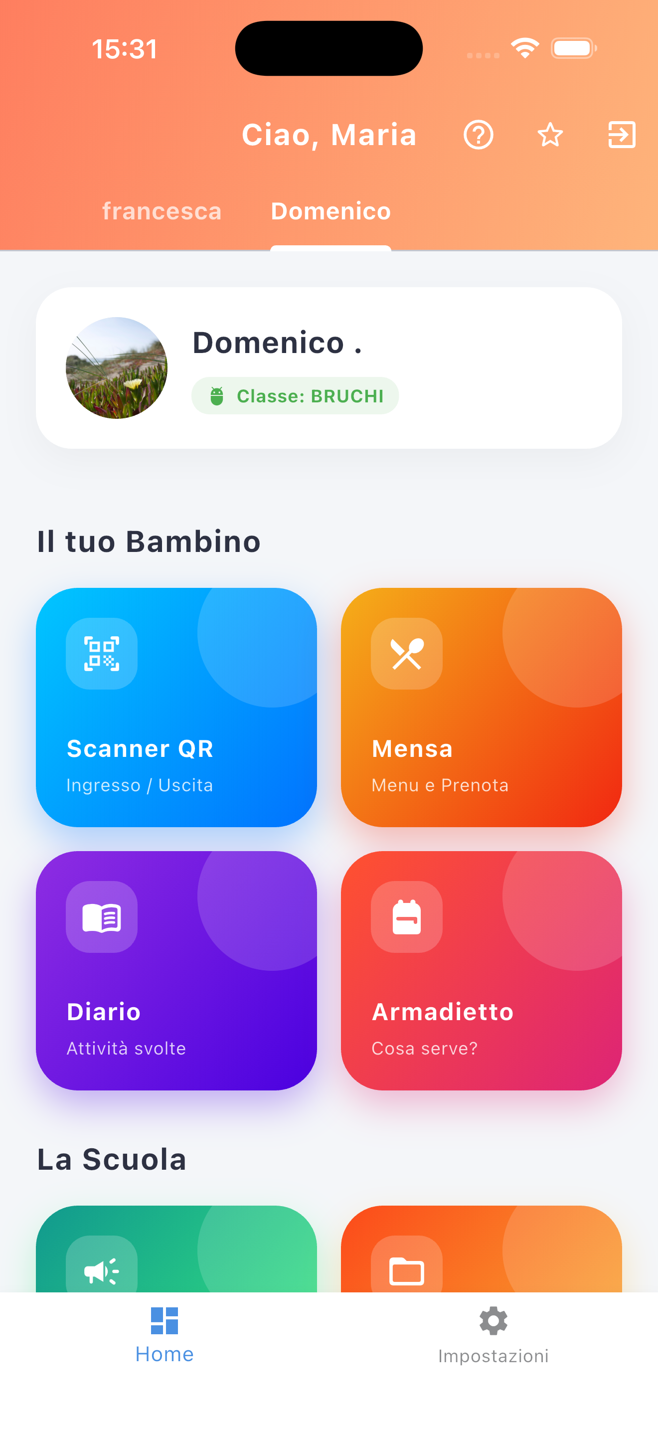 EduCare App Dashboard