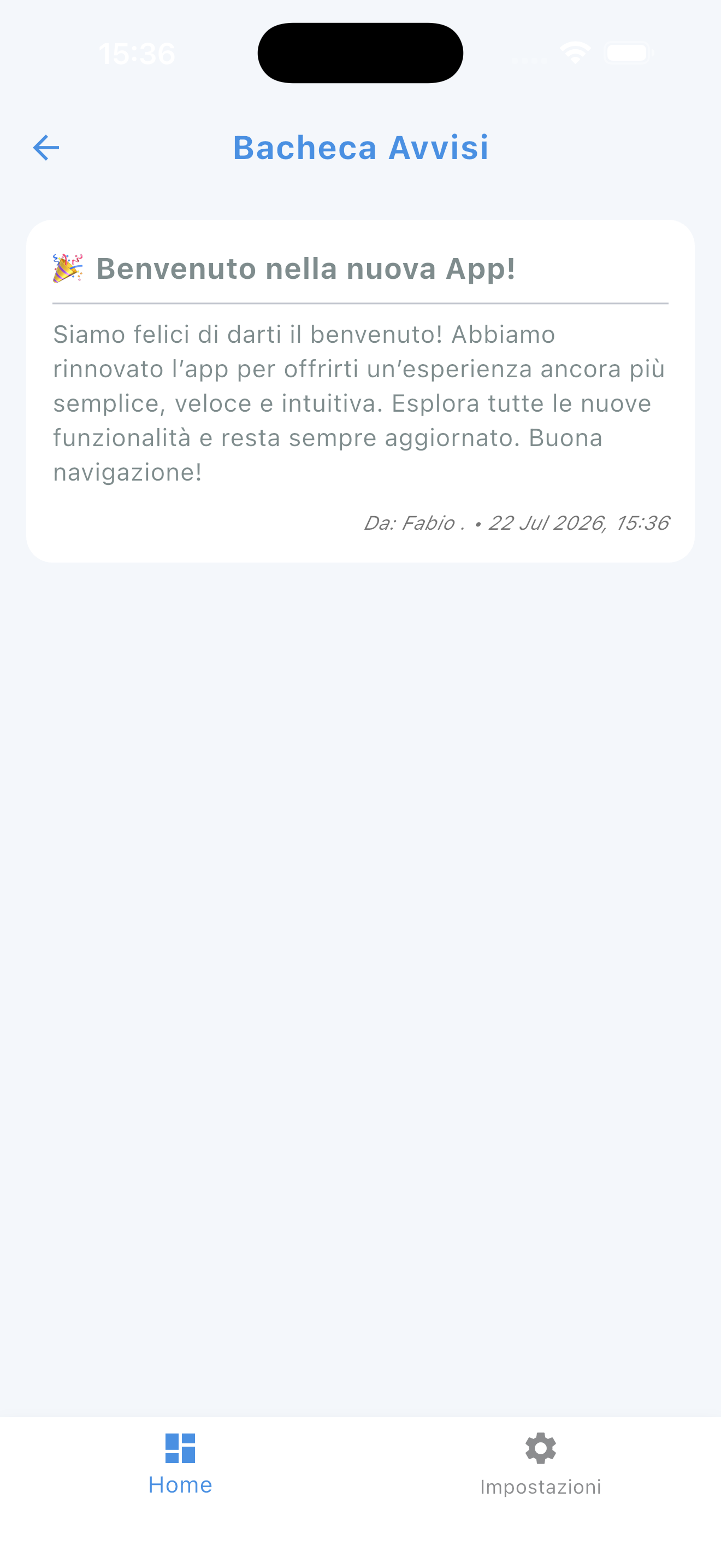 Calendar App